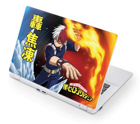 My Hero Academia Shoto Todoroki Season 4 Acer Chromebook Skin